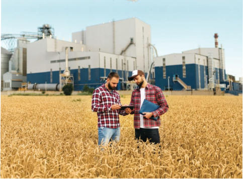 farming website design