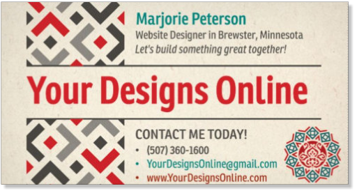 Your Designs Online .com Business Card